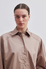 Second Female Milas silky shirt , Silver Mink