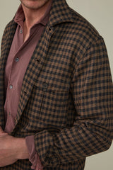 CHRISTIAN KIMBER Clifton Overshirt Lightweight Wool and Cashmere