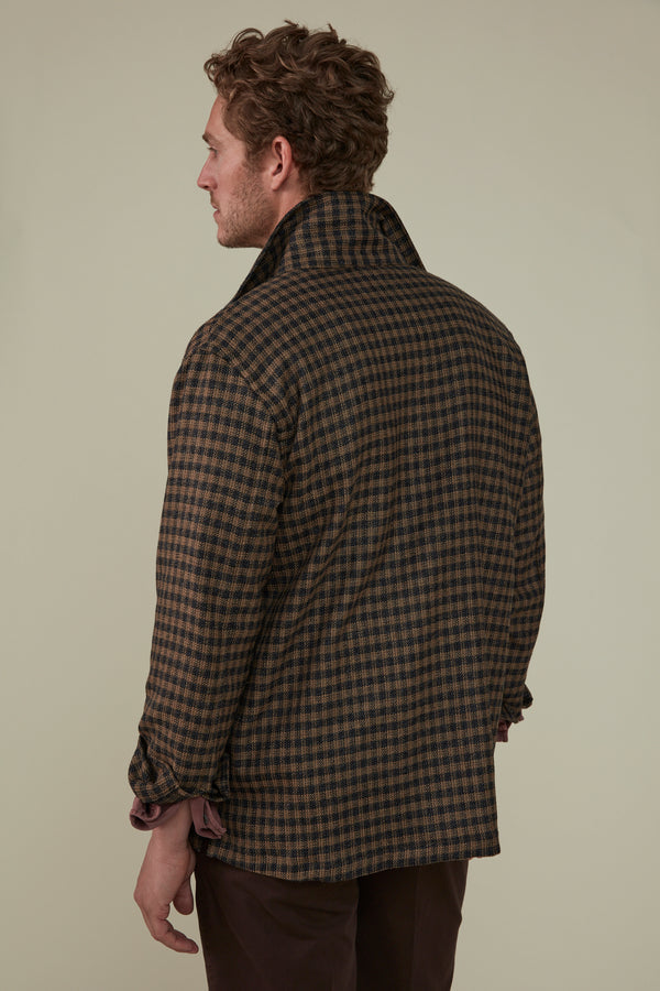 CHRISTIAN KIMBER Clifton Overshirt Lightweight Wool and Cashmere