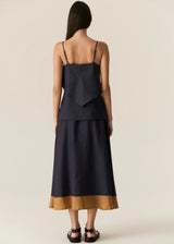 POL Speck Cami in ink, on figure, back view