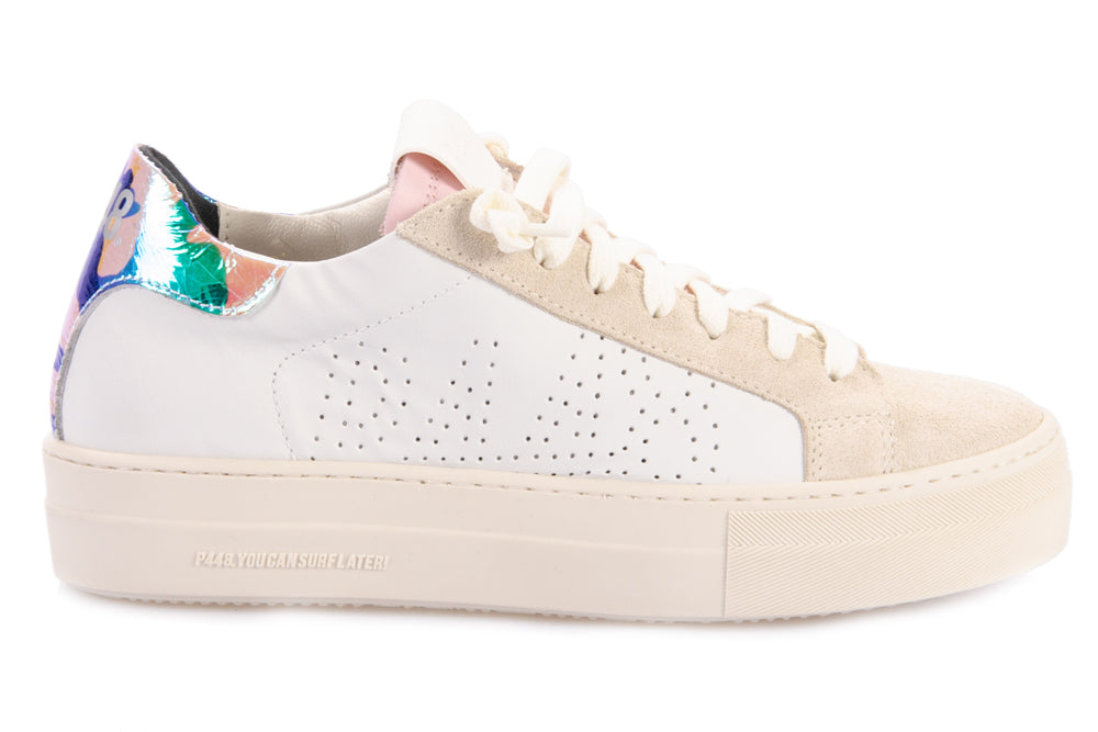 P448 Thea P448 Sneakers Womens P448 THEA Platform Women's Silver