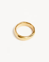By Charlotte Lover Bold Ring in 18k gold vermeil, product view