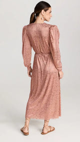 Sabina Musáyev Marble Dress, worn by model, back view