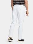 Scotch & Soda Stuart Slim Chino in white, on figure, back view