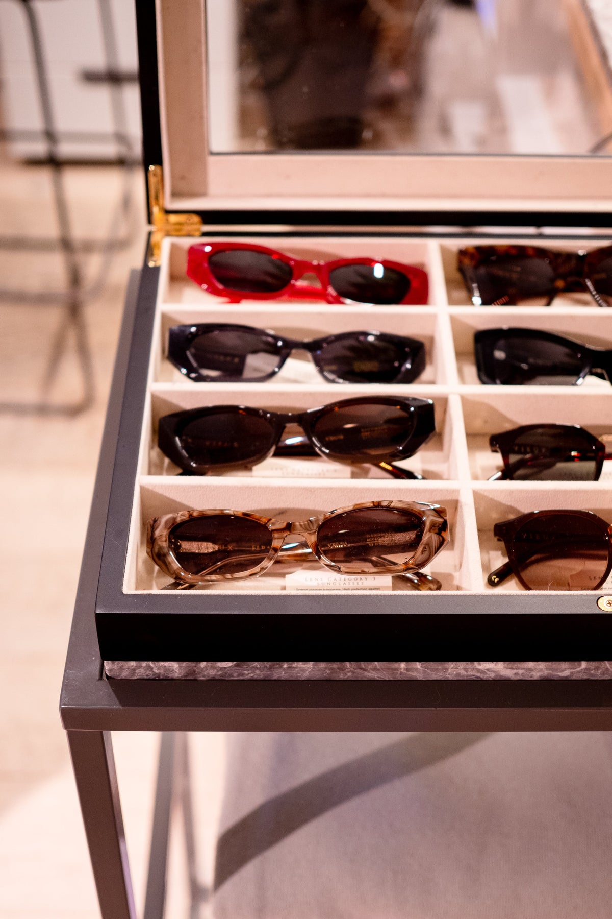 Sunglasses at Amelie and Franks