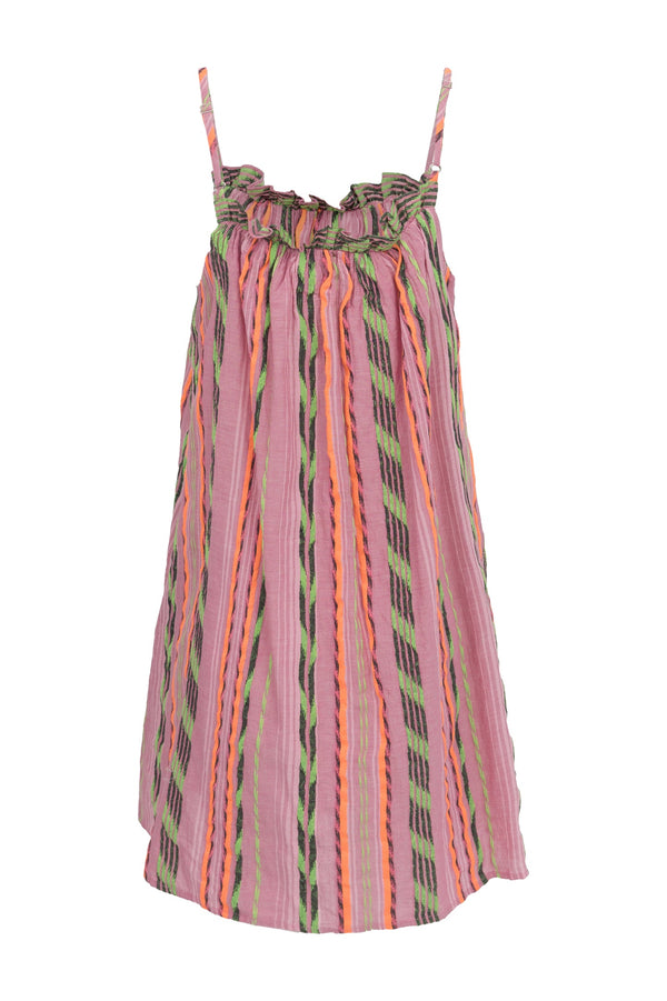 DEVOTION TWINS Birrillos Dress , Pink/Orange