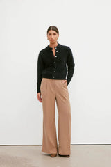 WORLD OF NOMADS Bella Cashmere Cardigan, Black