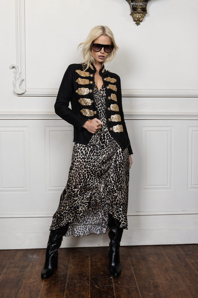 Joey the Label, Military Jacket, Black