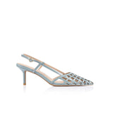 Lana Wilkinson Miranda Leather Pump, Mint