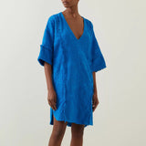 Devotion Twins Domna short dress,blue
