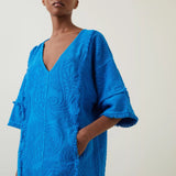 Devotion Twins Domna short dress,blue