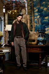 Christian Kimber Italian Corduroy Gurkha Trouser - Sahara