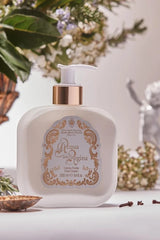Santa Maria Novella Acqua della Regina Fluid Body Cream, with citrus and blossom, close still life