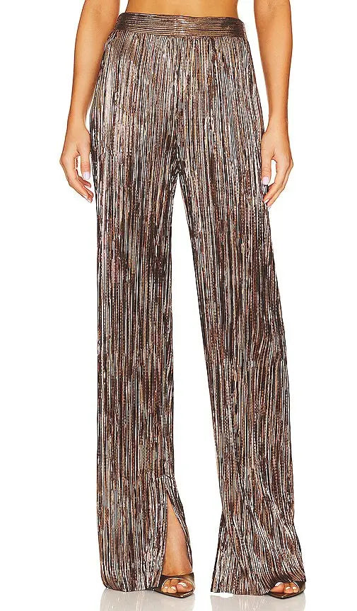 SABINA MUSAYEV York Pants - Bronze/Black
