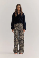 World Of Nomads Frankie Crew Cardigan - Black