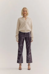 World Of Nomads Frankie Crew Cardigan - Oatmeal