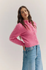 World Of Nomads Bella Button up Cardigan - Bloom