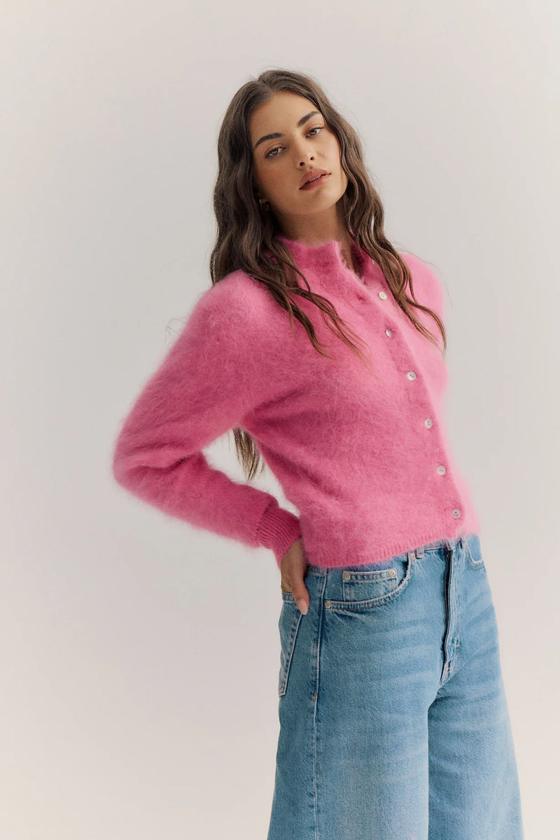 World Of Nomads Bella Button up Cardigan - Bloom
