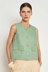 Zoe Kratzmann Sense Vest,Apple