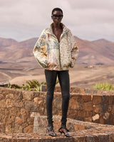 Mes Demoiselles Jerry Lurex Jacquard Quilted Jacket,MULTICOLOR