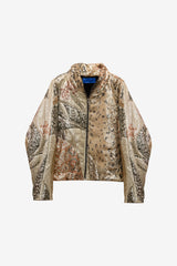 Mes Demoiselles Jerry quilted jacket, laid flat