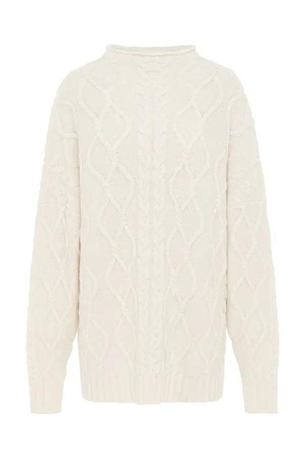 MOS Inflorescence Knit Sweater - Ivory