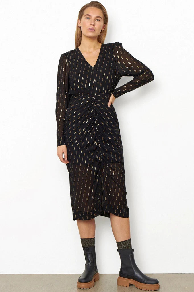 SECOND FEMALE Chavella Dress - Black