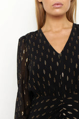 SECOND FEMALE Chavella Dress - Black