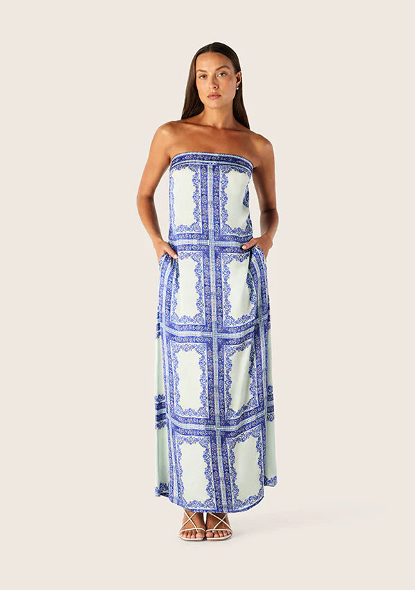 MOS Jordi Strapless Midi Dress