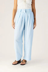 MOS The Label, Monaco Suiting Pant, Ice Blue
