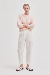 SECOND FEMALE Brooky Knit Puff SS, Pale Dogwwod