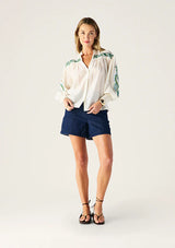 MOS Porto Embroidery Blouse