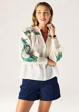 MOS Porto Embroidery Blouse
