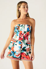 MOS Fiorina Print Shorts