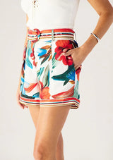 MOS Fiorina Print Shorts