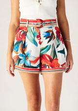 MOS Fiorina Print Shorts