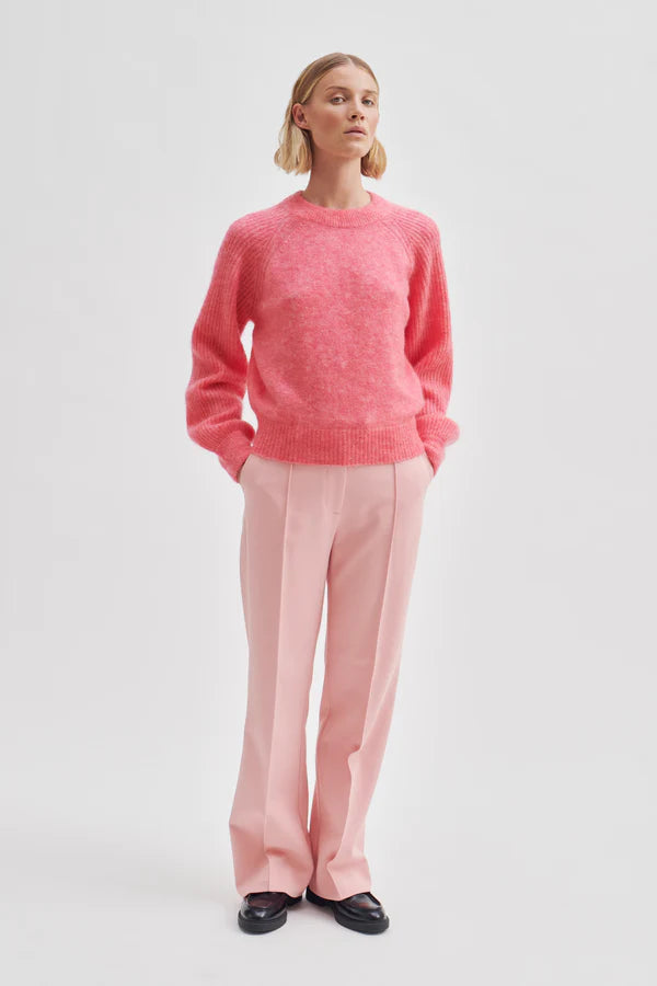 SECOND FEMALE Affair Classic Trousers - Quartz Pink