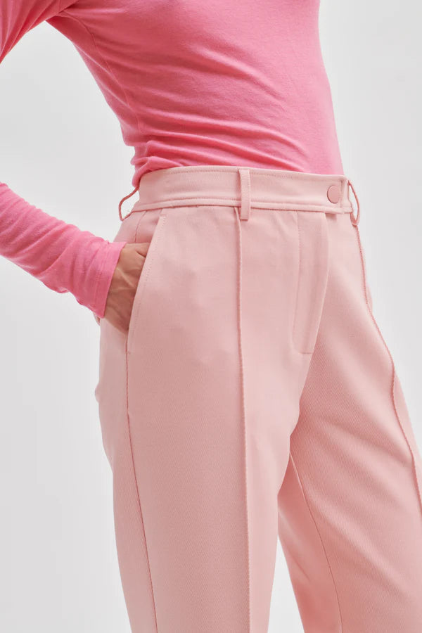 SECOND FEMALE Affair Classic Trousers - Quartz Pink