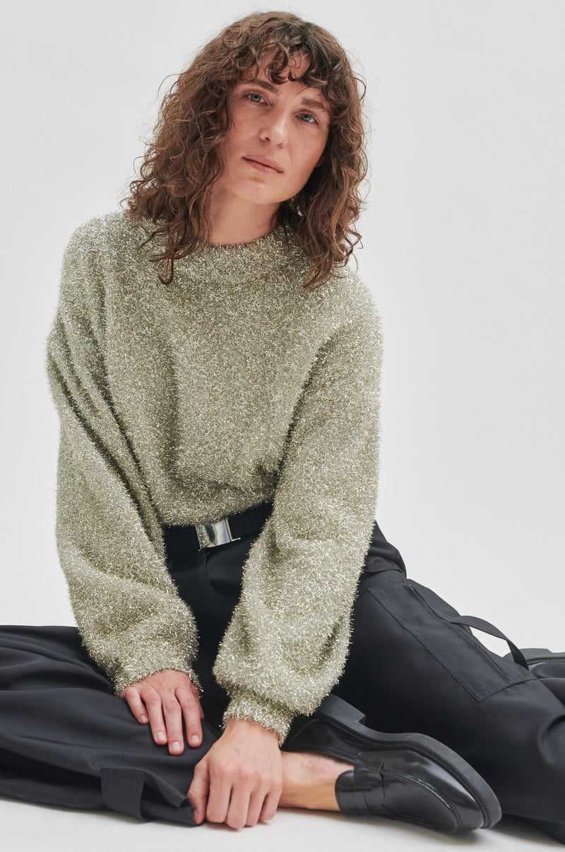 SECOND FEMALE Menima Knit - Silver