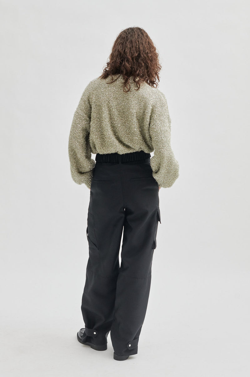 SECOND FEMALE Menima Knit - Silver