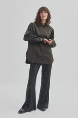 SECOND FEMALE Shine On Trousers - Black