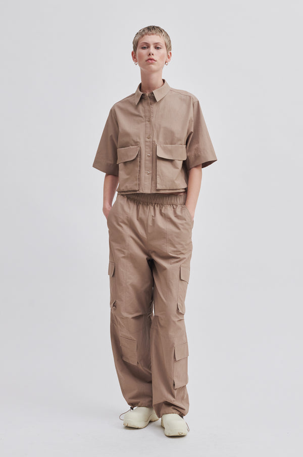 SECOND FEMALE Neline Trousers , Silver Mink