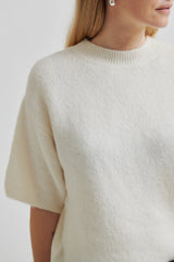 Second Female Wanda Knit O-Neck,Chalk