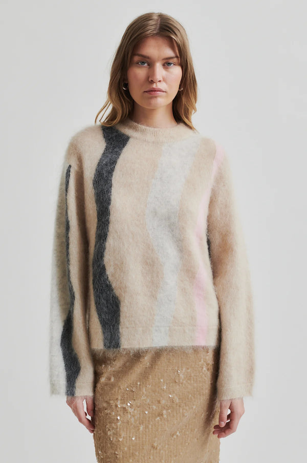 Second Female Marbel knit