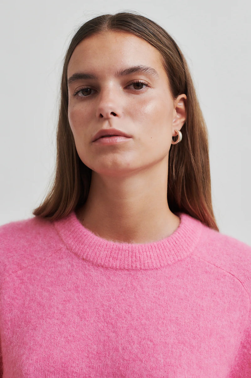 Second Female Roy slouchy knit,pink cosmos