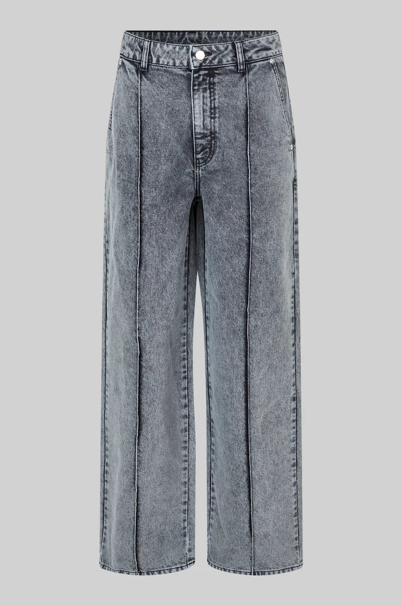 Second Female Columdore denim trousers,grey