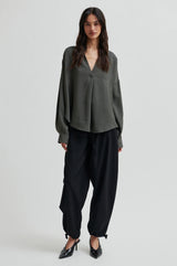 Second Female Timeline V Neck blouse,beluga