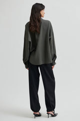 Second Female Timeline V Neck blouse,beluga