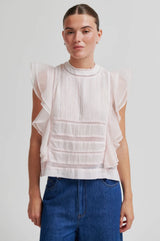 Second Female Kristel high neck top,crystal pink