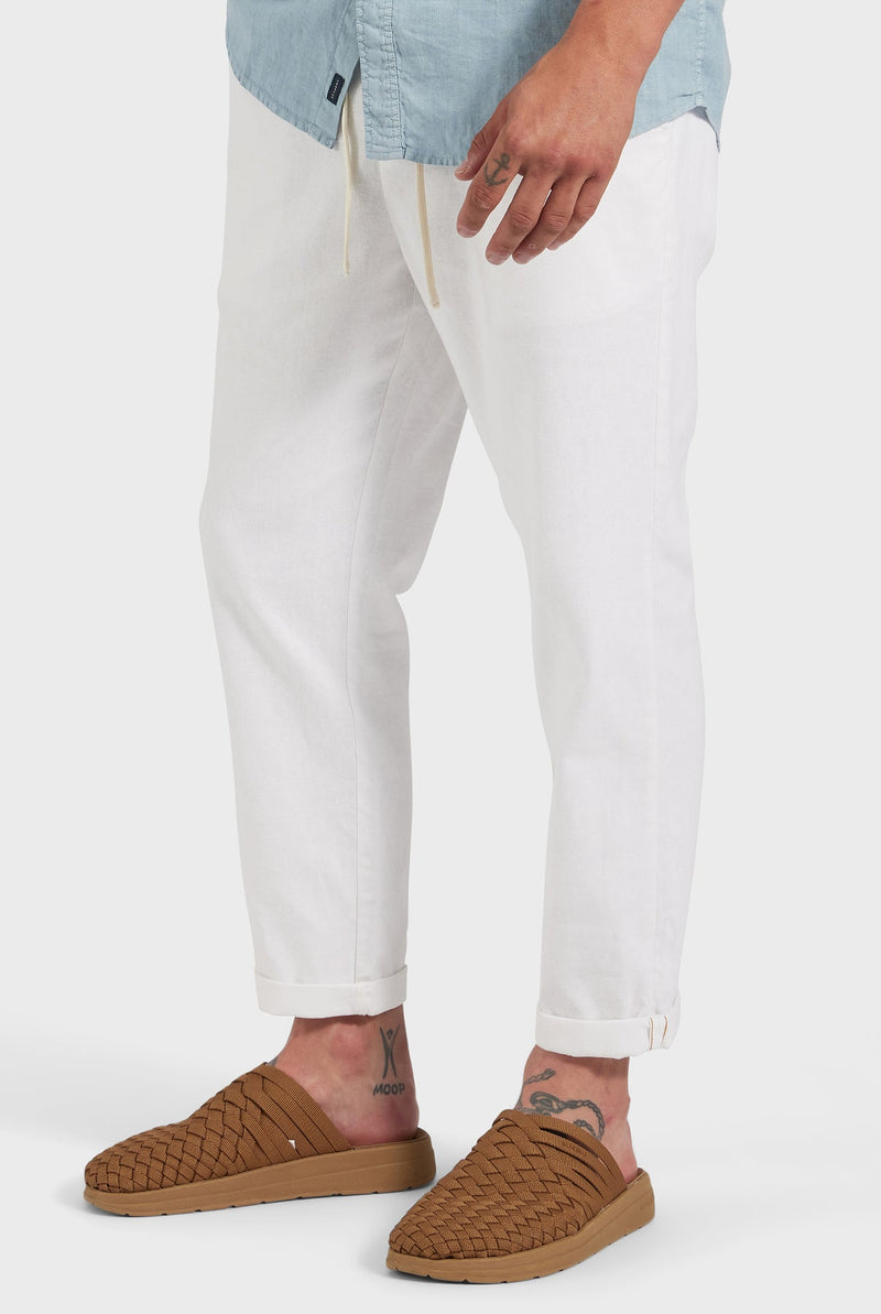 ACADEMY Beach Pant , Off White